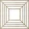 Ekena Millwork Raven Wood Fretwork Pierced Ceiling Medallion, Red Oak, 22"OD x 8 1/8"ID x 3/8"T CMWP22X22X0375RARO - alternate 5